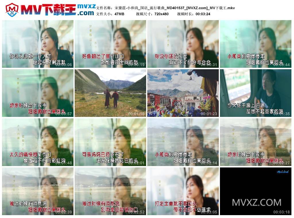 宋黛霆-小和尚_国语_流行歌曲_MD401537